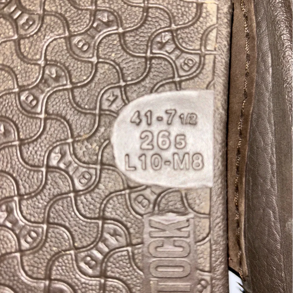 Birkenstock Tatami Brown Two Strap Sandals, size 41 - Picture 9 of 9